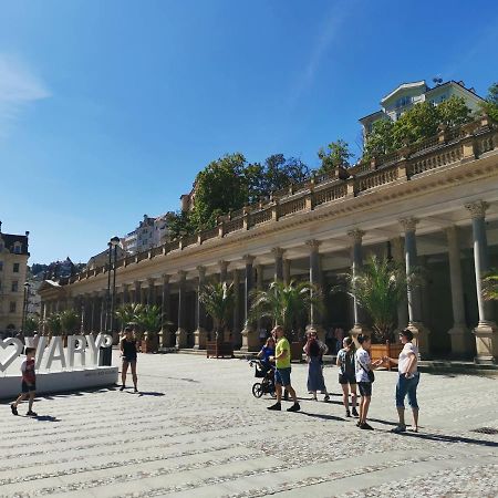 Ubytovani Ester - Utulny Byt V Lazenskem Centru Karlovych Varu Se Zahradkou Appartement Karlsbad Buitenkant foto